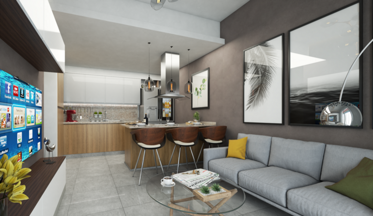 Apto sala  cocina